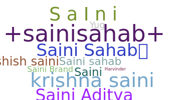 الاسم المستعار - Sainisahab