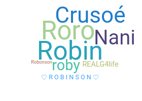 الاسم المستعار - Robinson