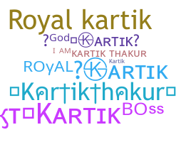 الاسم المستعار - Kartikthakur