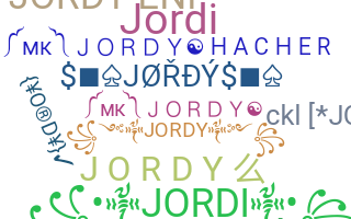 الاسم المستعار - Jordy