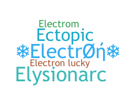 الاسم المستعار - electron