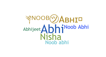 الاسم المستعار - Noobabhi