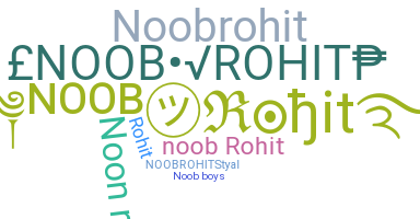 الاسم المستعار - NOOBROHIT