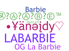 الاسم المستعار - Labarbie