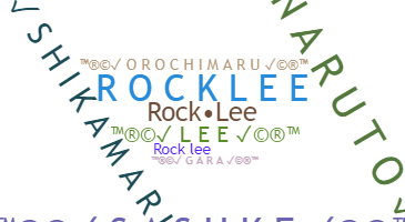 الاسم المستعار - rocklee