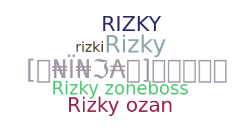 الاسم المستعار - Rizkyzone