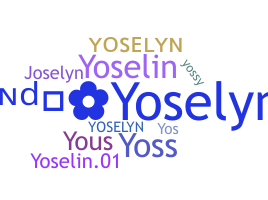 الاسم المستعار - Yoselyn