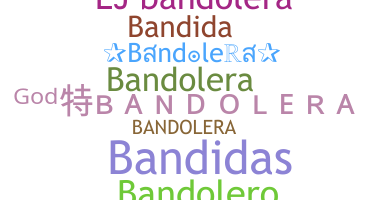 الاسم المستعار - bandolera