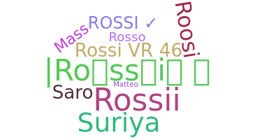 الاسم المستعار - Rossi