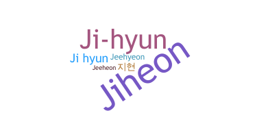 الاسم المستعار - Jihyun