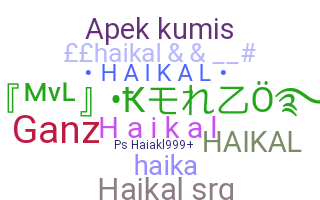 الاسم المستعار - Haikal