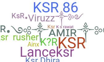 الاسم المستعار - KsR