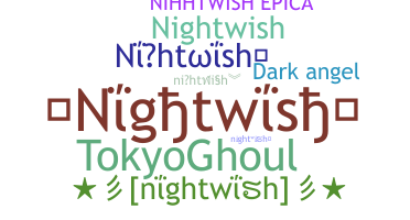 الاسم المستعار - nightwish