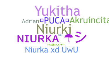 الاسم المستعار - Niurka