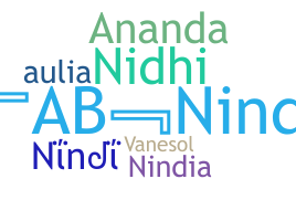 الاسم المستعار - Nindi