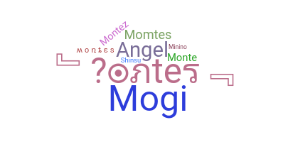 الاسم المستعار - Montes