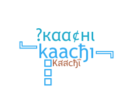 الاسم المستعار - kaachi