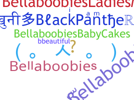 الاسم المستعار - Bellaboobies