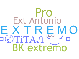 الاسم المستعار - extremo