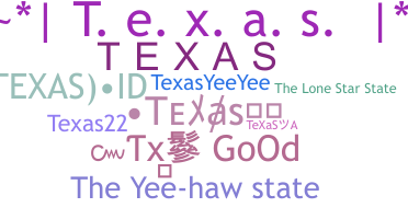 الاسم المستعار - Texas