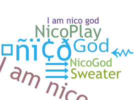 الاسم المستعار - NicoGOD