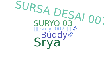 الاسم المستعار - Surya007