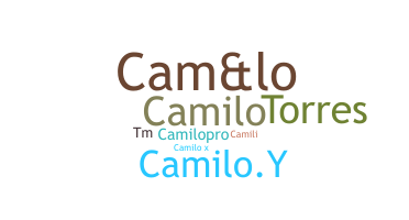 الاسم المستعار - CamiloX