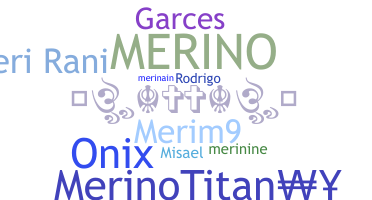 الاسم المستعار - Merino
