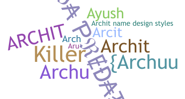 الاسم المستعار - Archit