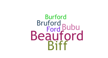 الاسم المستعار - Buford