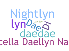 الاسم المستعار - Daelyn