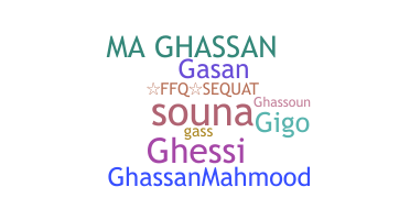 الاسم المستعار - Ghassan