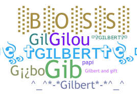 الاسم المستعار - Gilbert