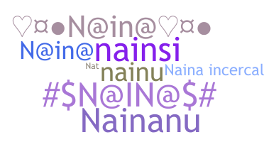الاسم المستعار - Naina