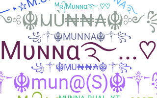 الاسم المستعار - Munna