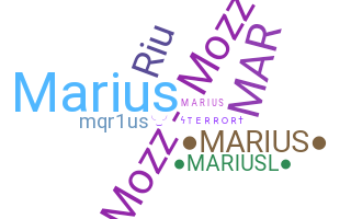 الاسم المستعار - Marius
