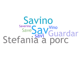 الاسم المستعار - Saverio