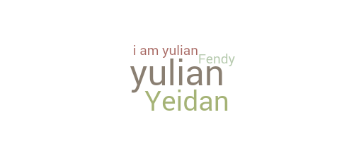الاسم المستعار - Yulian