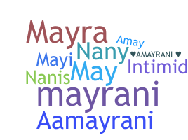 الاسم المستعار - Amayrani