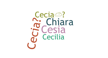 الاسم المستعار - Cecia