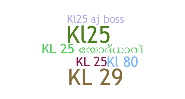 الاسم المستعار - KL25