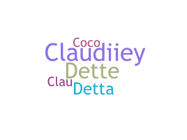 الاسم المستعار - Claudette