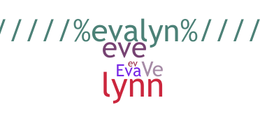 الاسم المستعار - Evalyn
