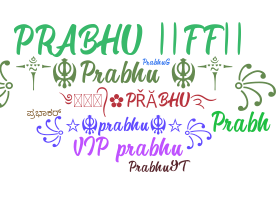 الاسم المستعار - Prabhu