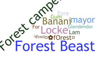 الاسم المستعار - Forest