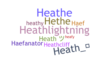 الاسم المستعار - Heath