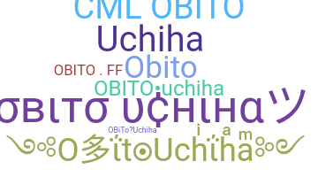 الاسم المستعار - ObitoUchiha