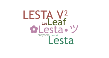 الاسم المستعار - Lesta