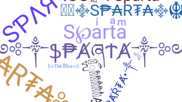 الاسم المستعار - Sparta