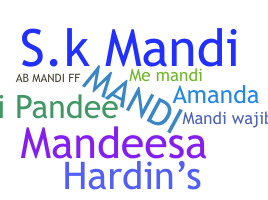 الاسم المستعار - Mandi